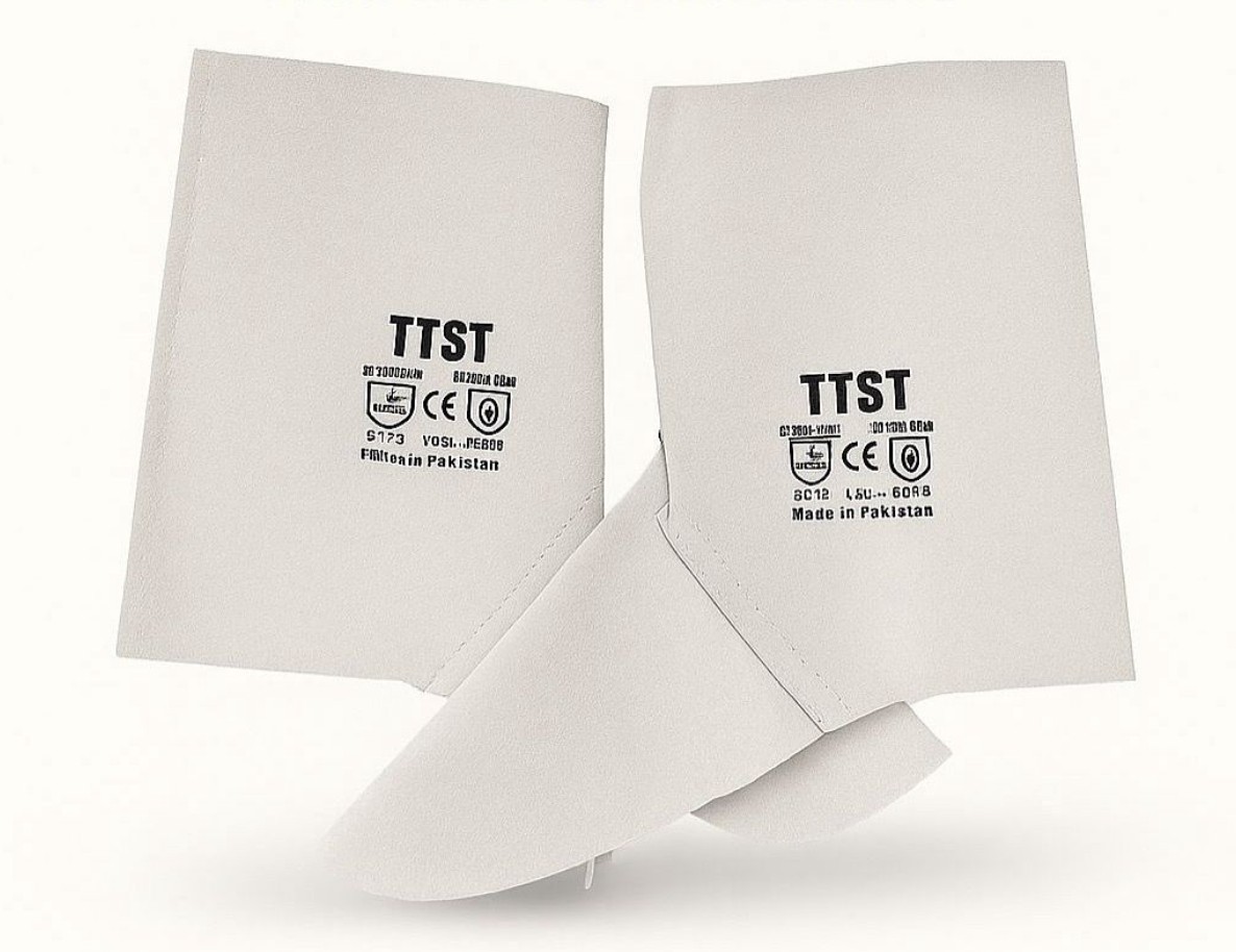 GREY  LEATHER  SHOE GUARD  - TTST