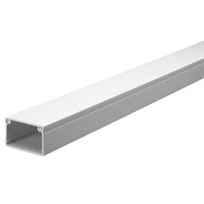 WHITE PVC MINI TRUNKING 25 X 16MM